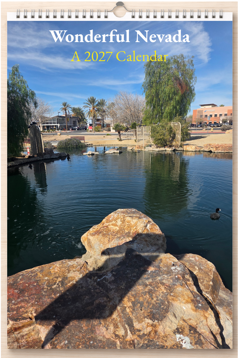 Wonderful Nevada: A 2027 Calendar