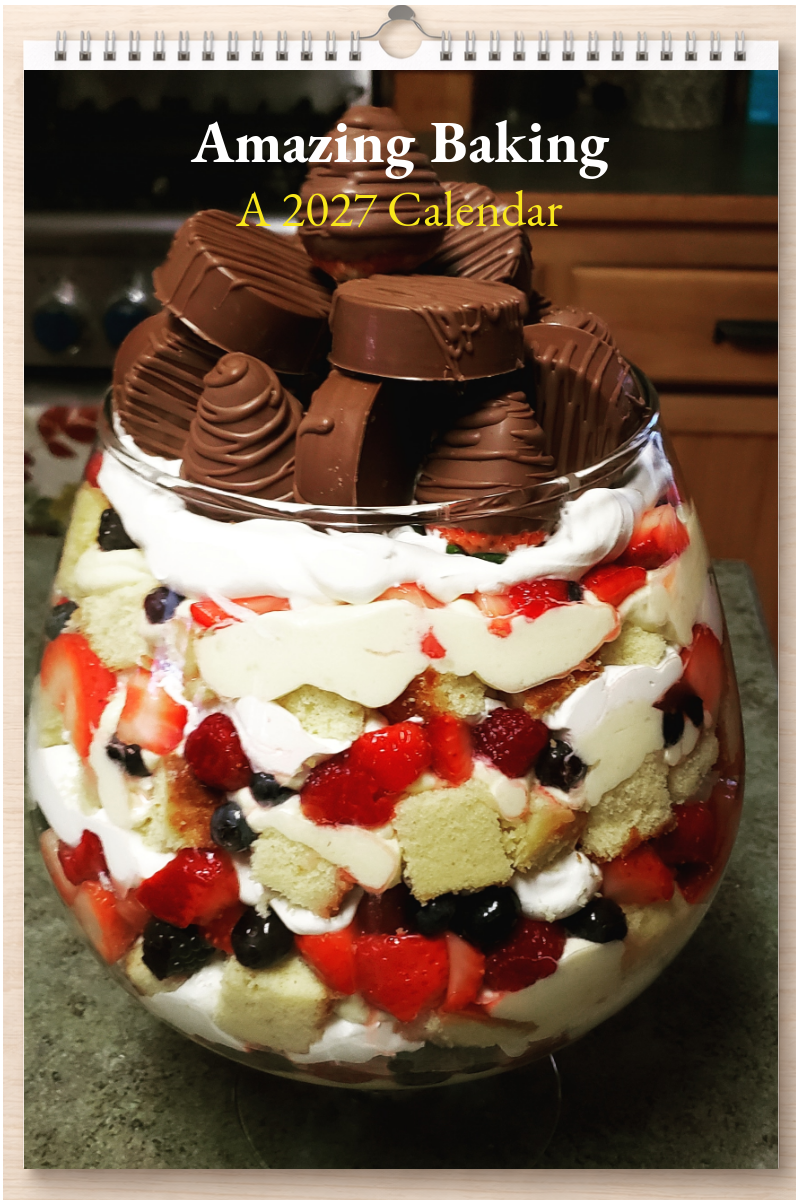 Amazing Baking: A 2027 Calendar