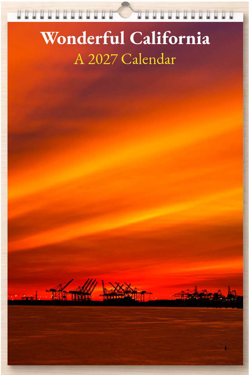Wonderful California: A 2027 Calendar