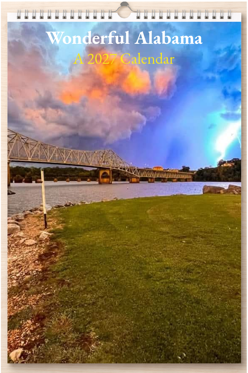 Wonderful Alabama: A 2027 Calendar