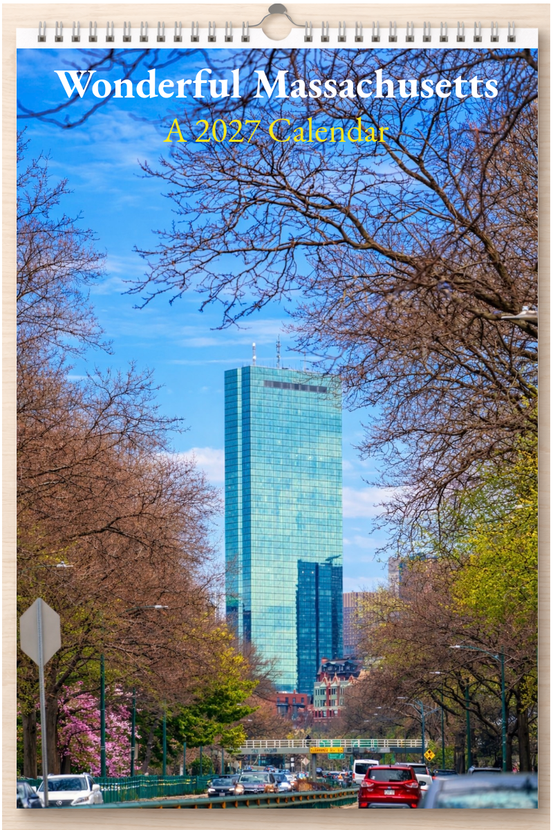 Wonderful Massachusetts: A 2027 Calendar
