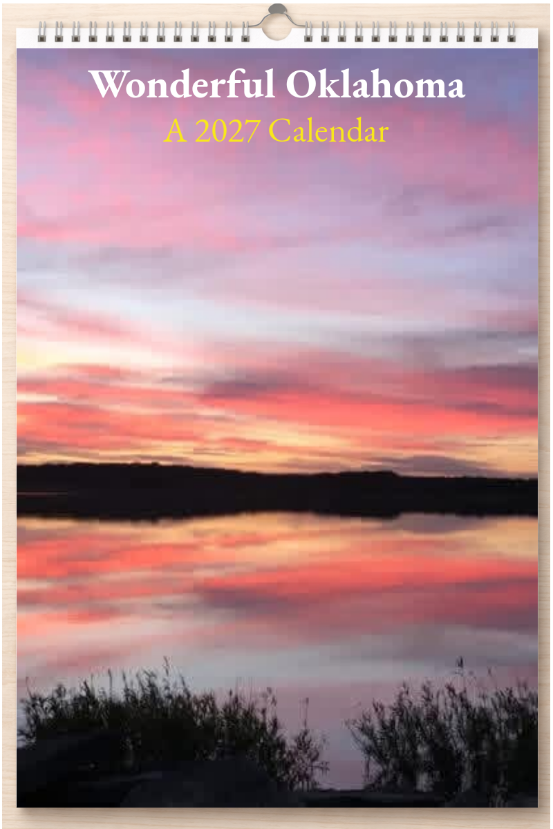Wonderful Oklahoma: A 2027 Calendar