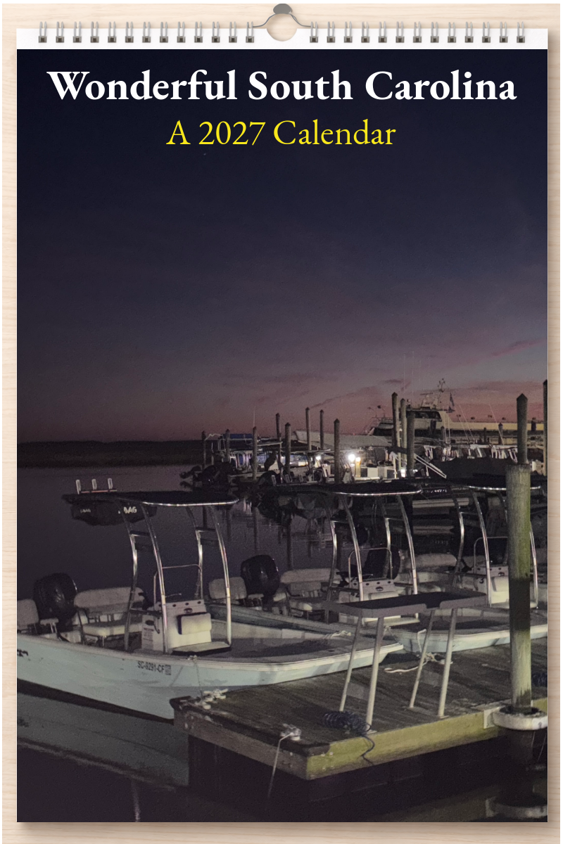 Wonderful South Carolina: A 2027 Calendar