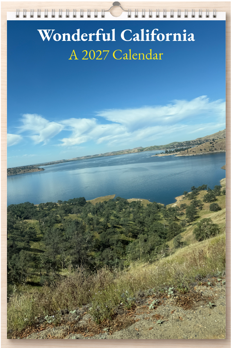 Wonderful California: A 2027 Calendar