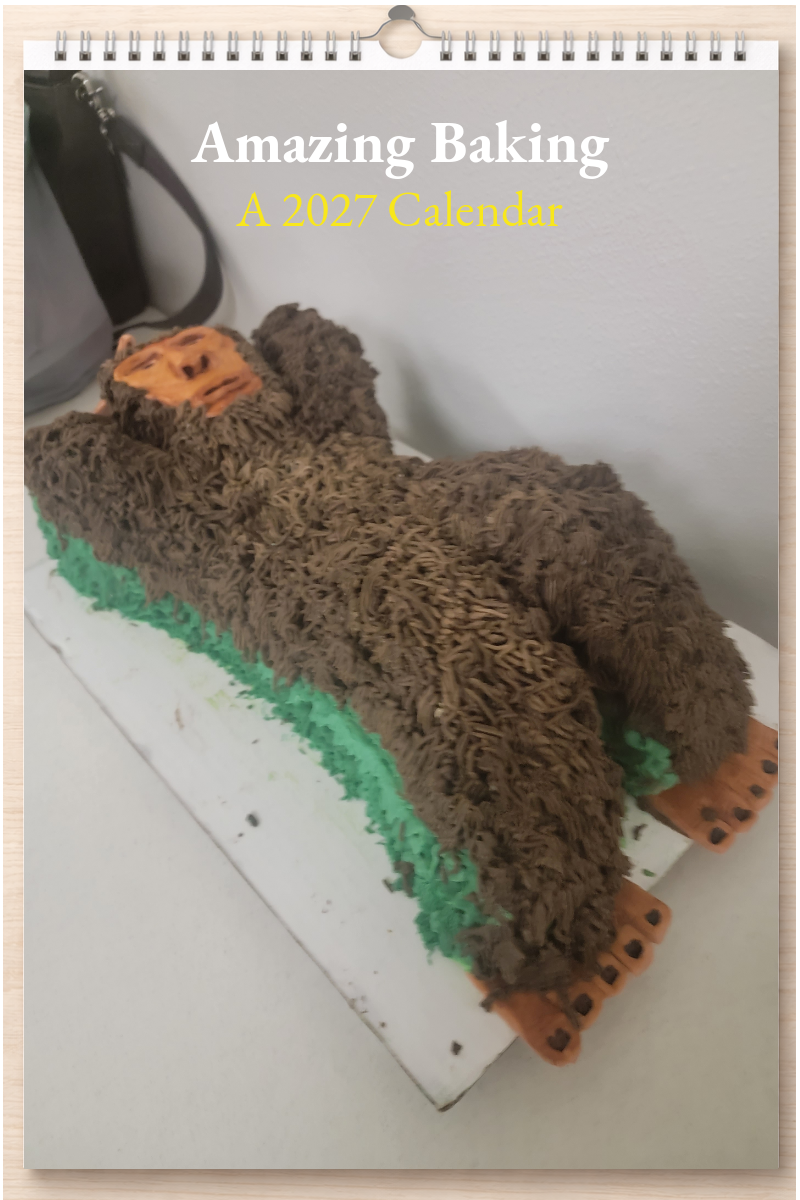Amazing Baking: A 2027 Calendar