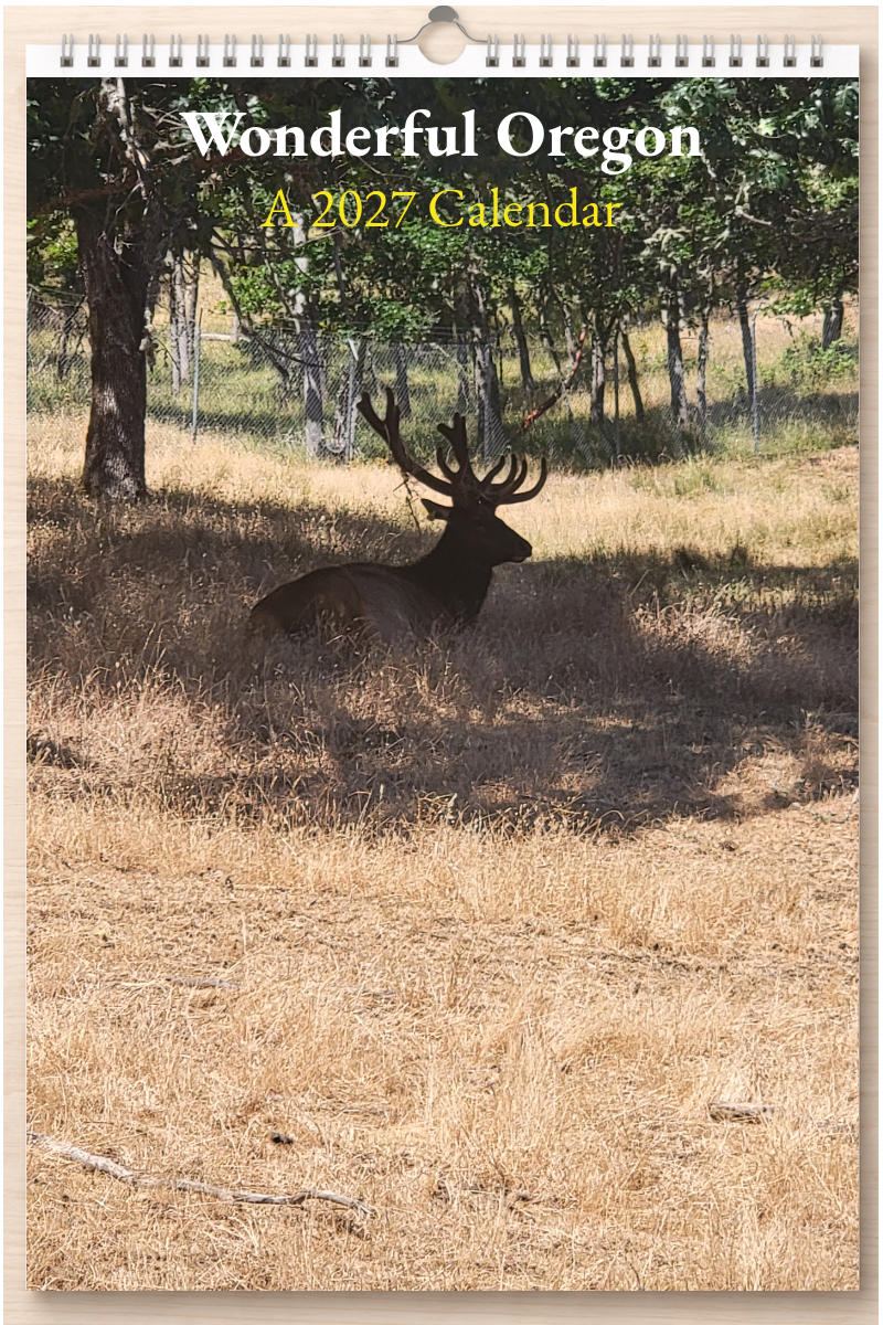 Wonderful Oregon: A 2027 Calendar