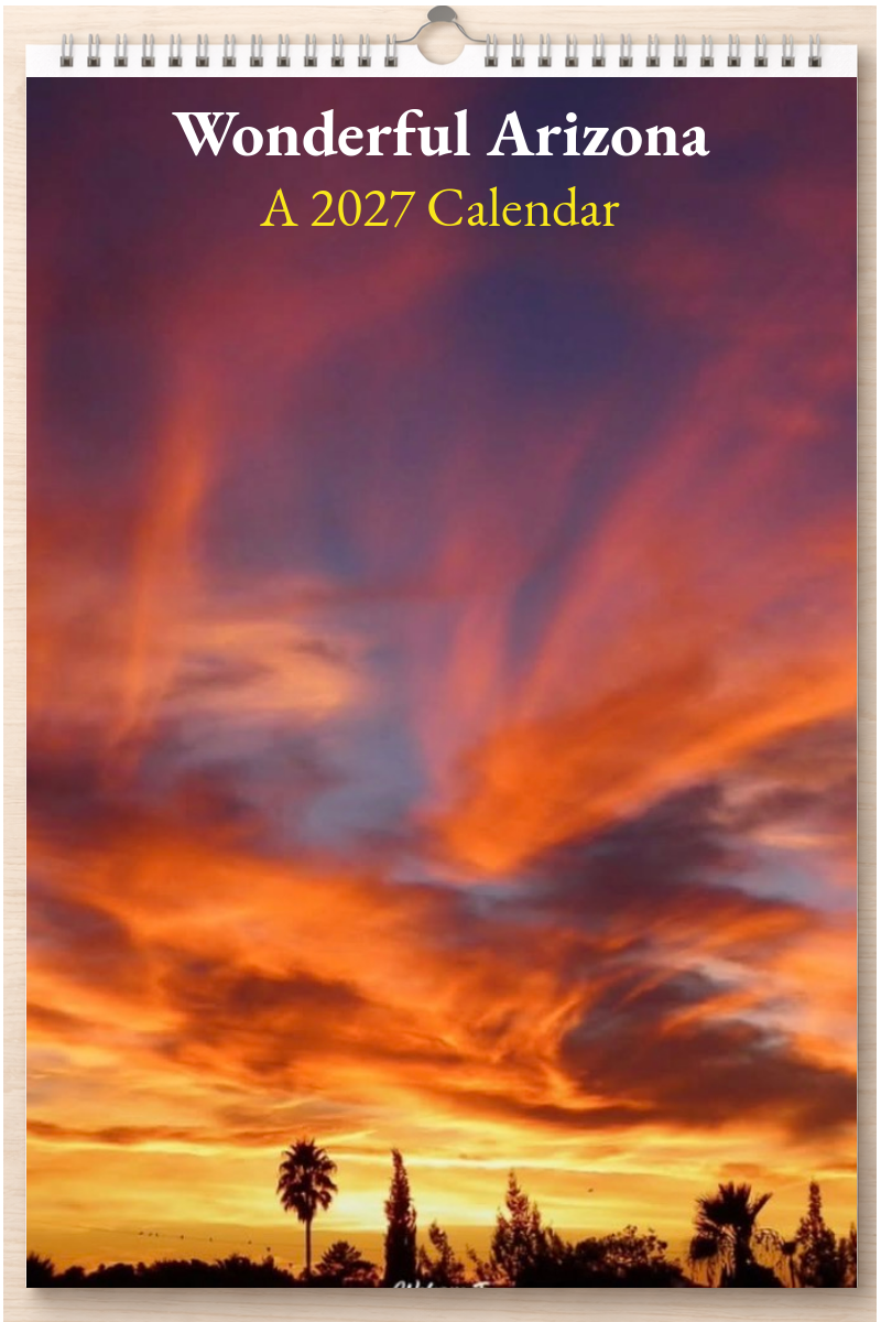 Wonderful Arizona: A 2027 Calendar