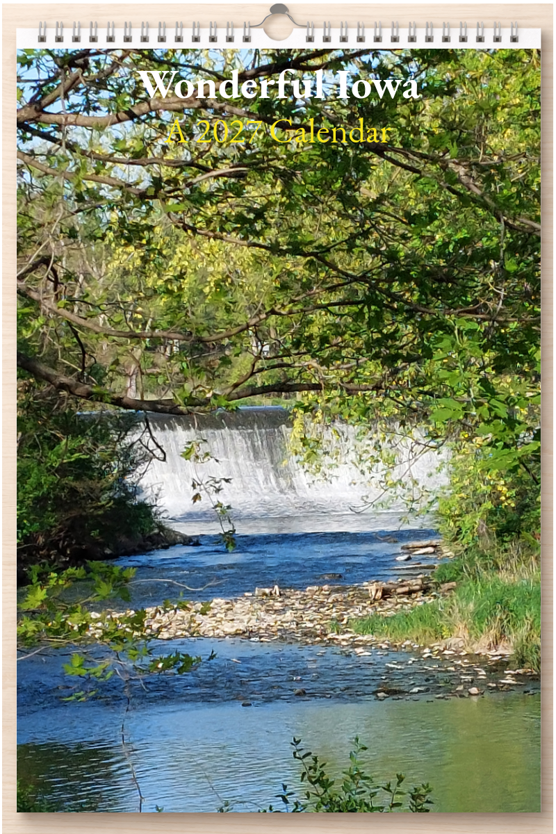 Wonderful Iowa: A 2027 Calendar