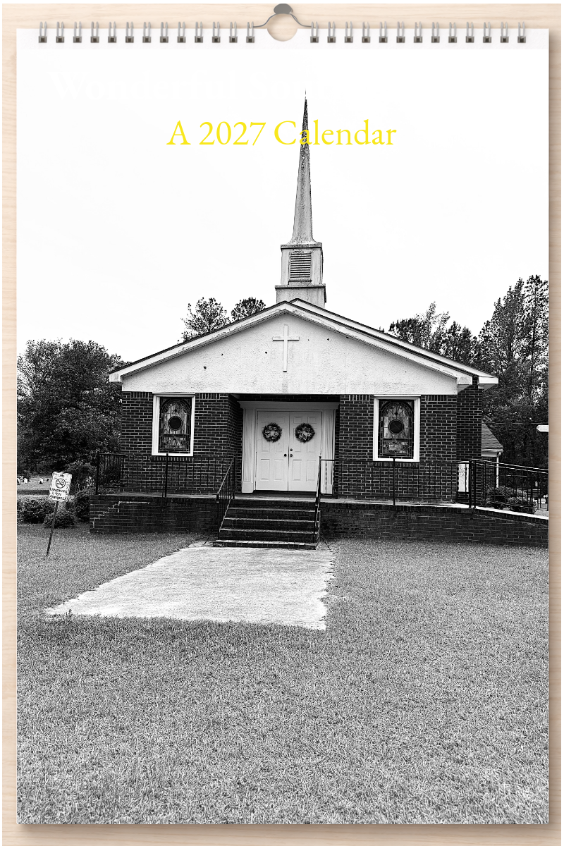 Wonderful South Carolina: A 2027 Calendar