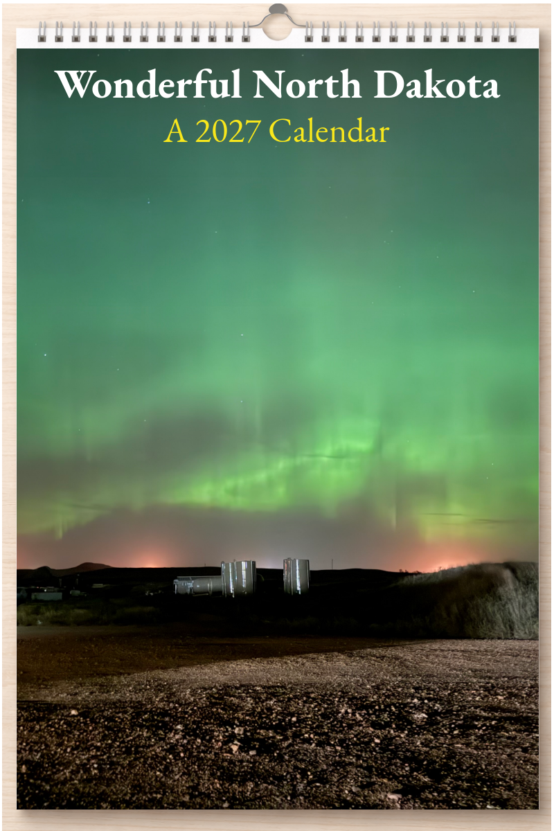 Wonderful North Dakota: A 2027 Calendar