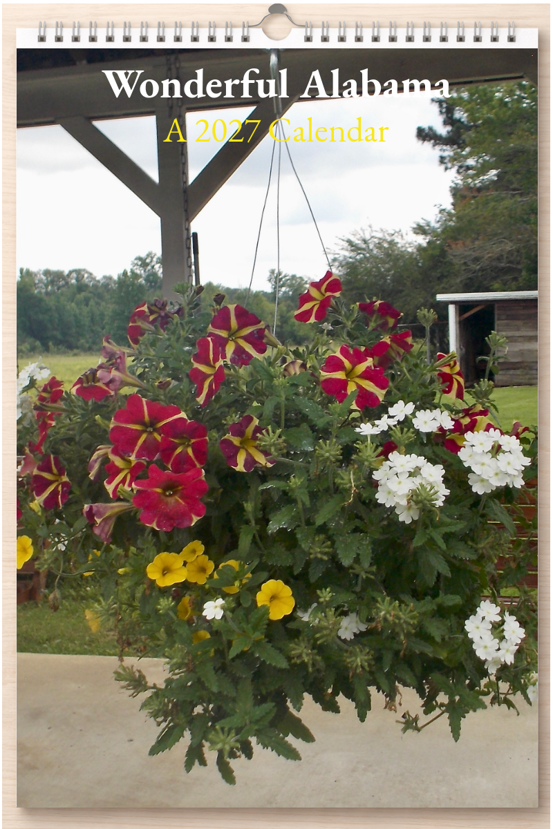 Wonderful Alabama: A 2027 Calendar