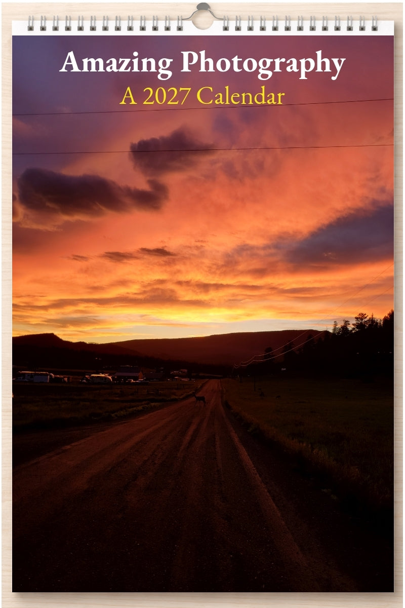 Amazing Photography: A 2027 Calendar