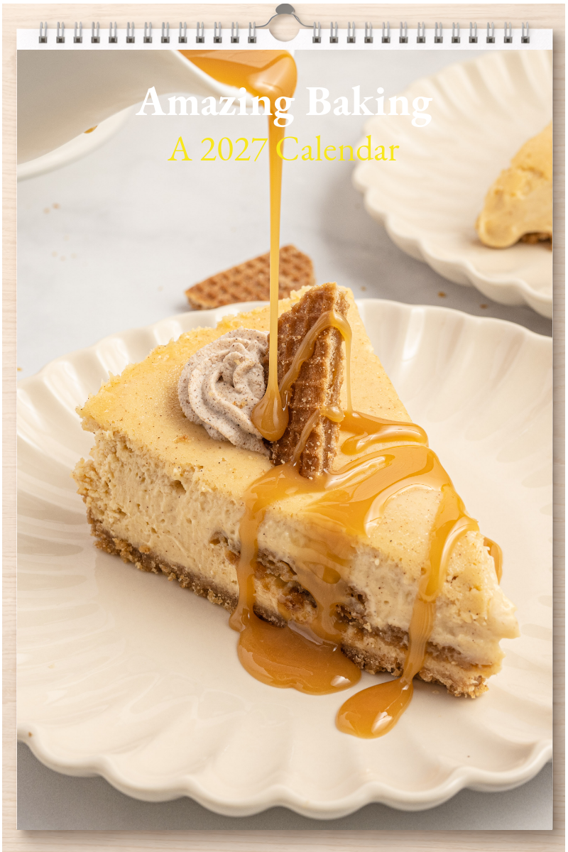 Amazing Baking: A 2027 Calendar