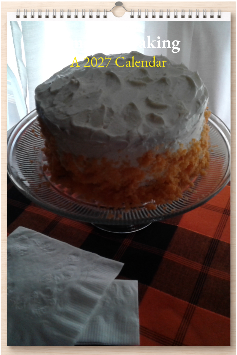 Amazing Baking: A 2027 Calendar