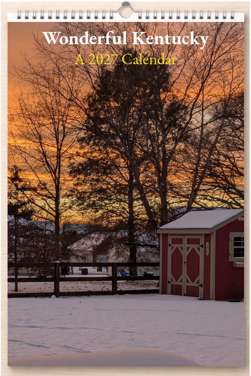 Wonderful Kentucky: A 2027 Calendar