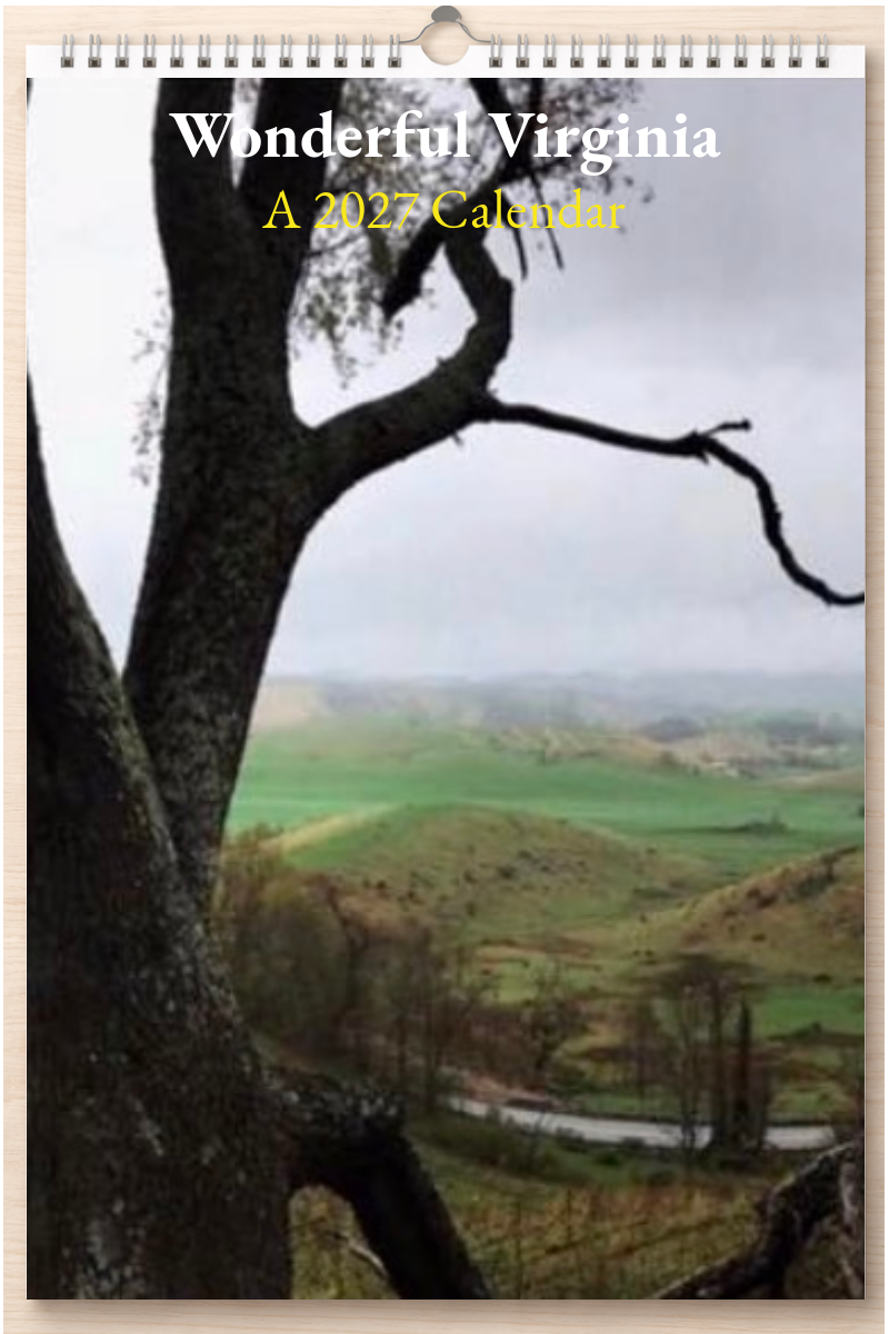 Wonderful Virginia: A 2027 Calendar