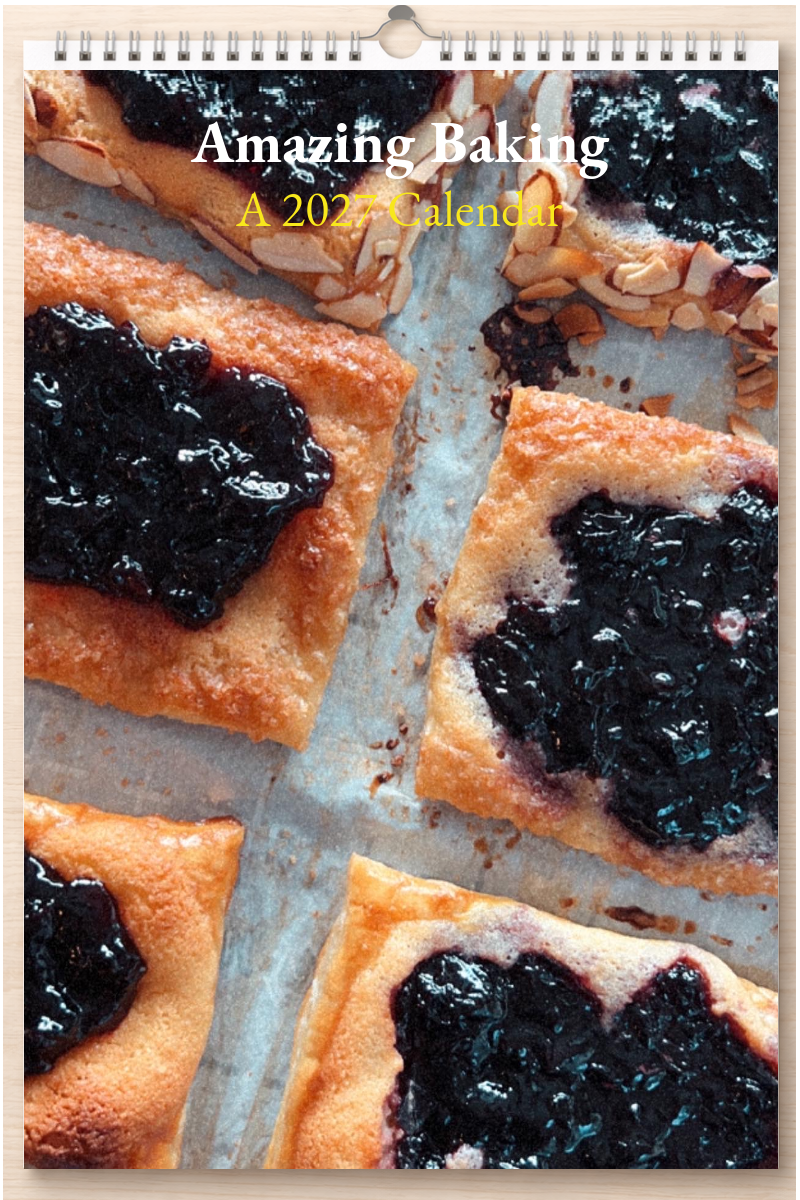Amazing Baking: A 2027 Calendar