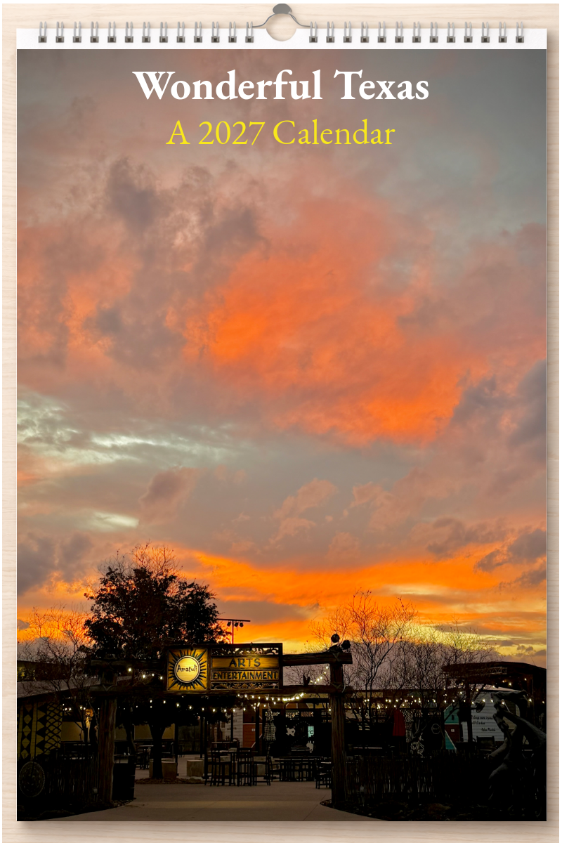 Wonderful Texas: A 2027 Calendar