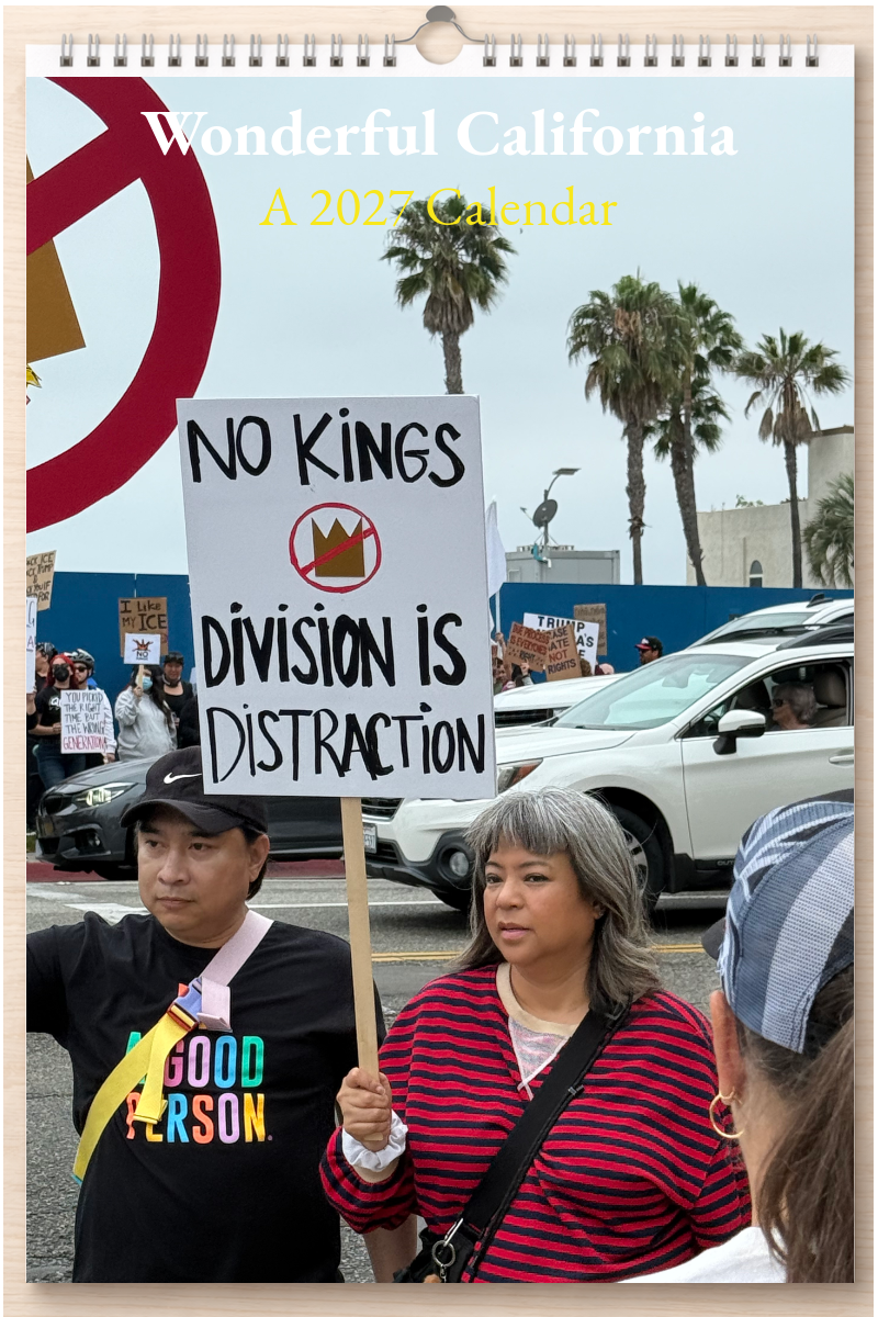Wonderful California: A 2027 Calendar