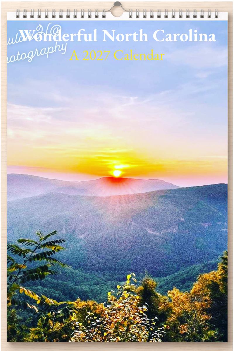 Wonderful North Carolina: A 2027 Calendar
