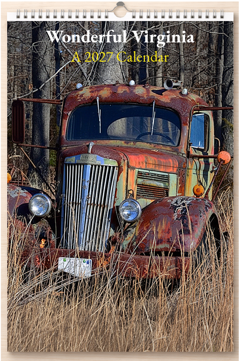 Wonderful Virginia: A 2027 Calendar