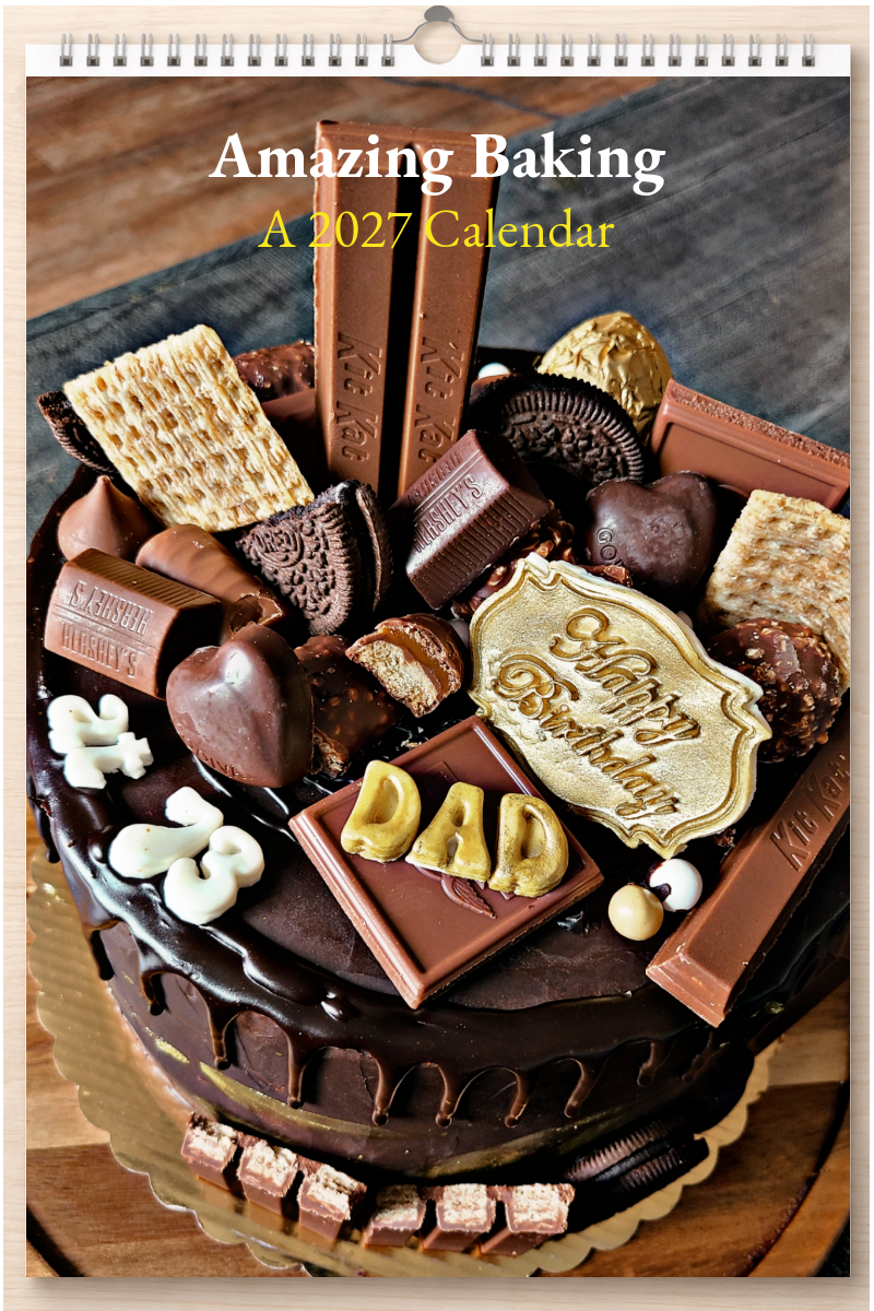 Amazing Baking: A 2027 Calendar