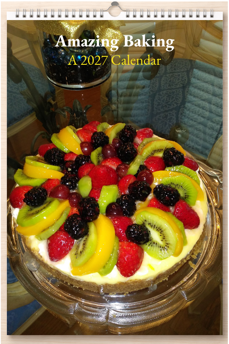 Amazing Baking: A 2027 Calendar