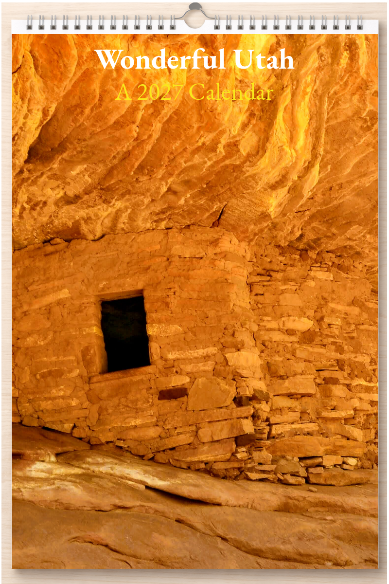 Wonderful Utah: A 2027 Calendar