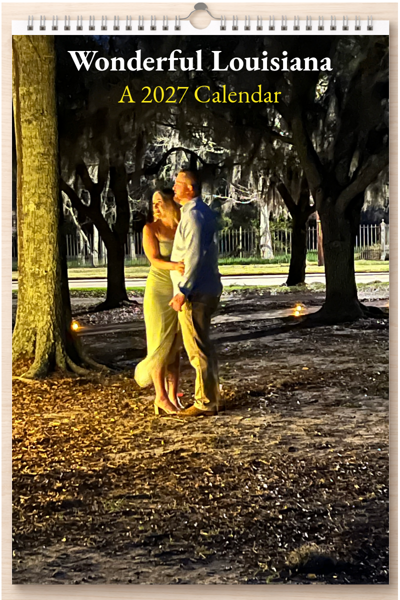 Wonderful Louisiana: A 2027 Calendar