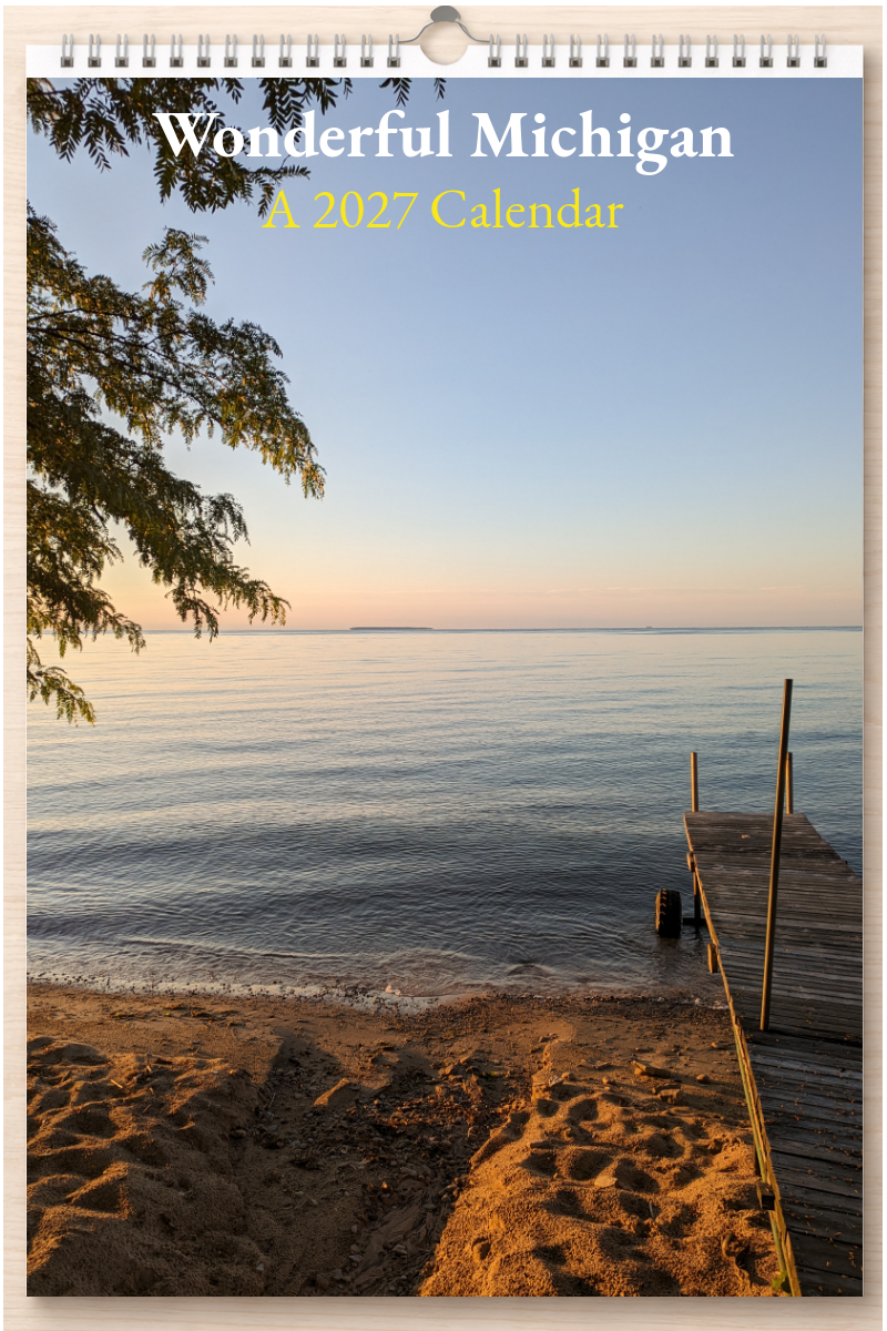 Wonderful Michigan: A 2027 Calendar