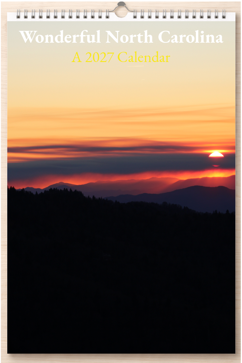 Wonderful North Carolina: A 2027 Calendar