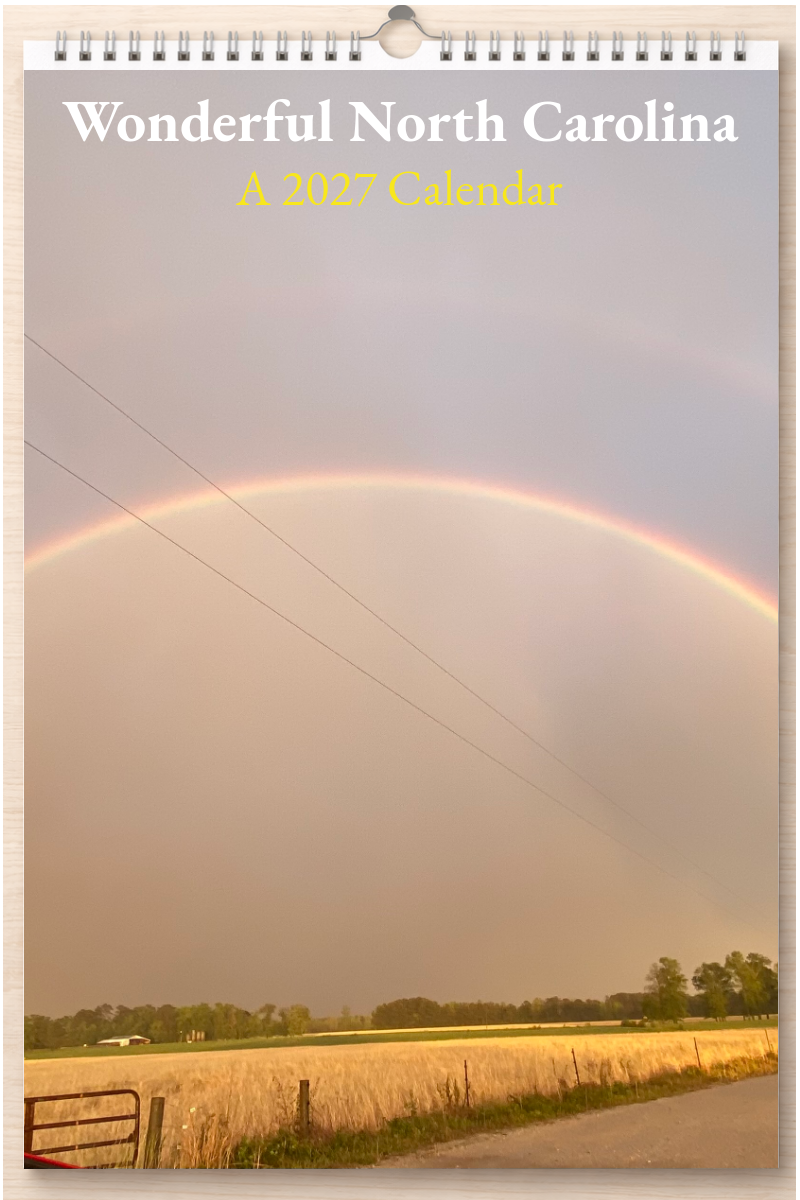 Wonderful North Carolina: A 2027 Calendar