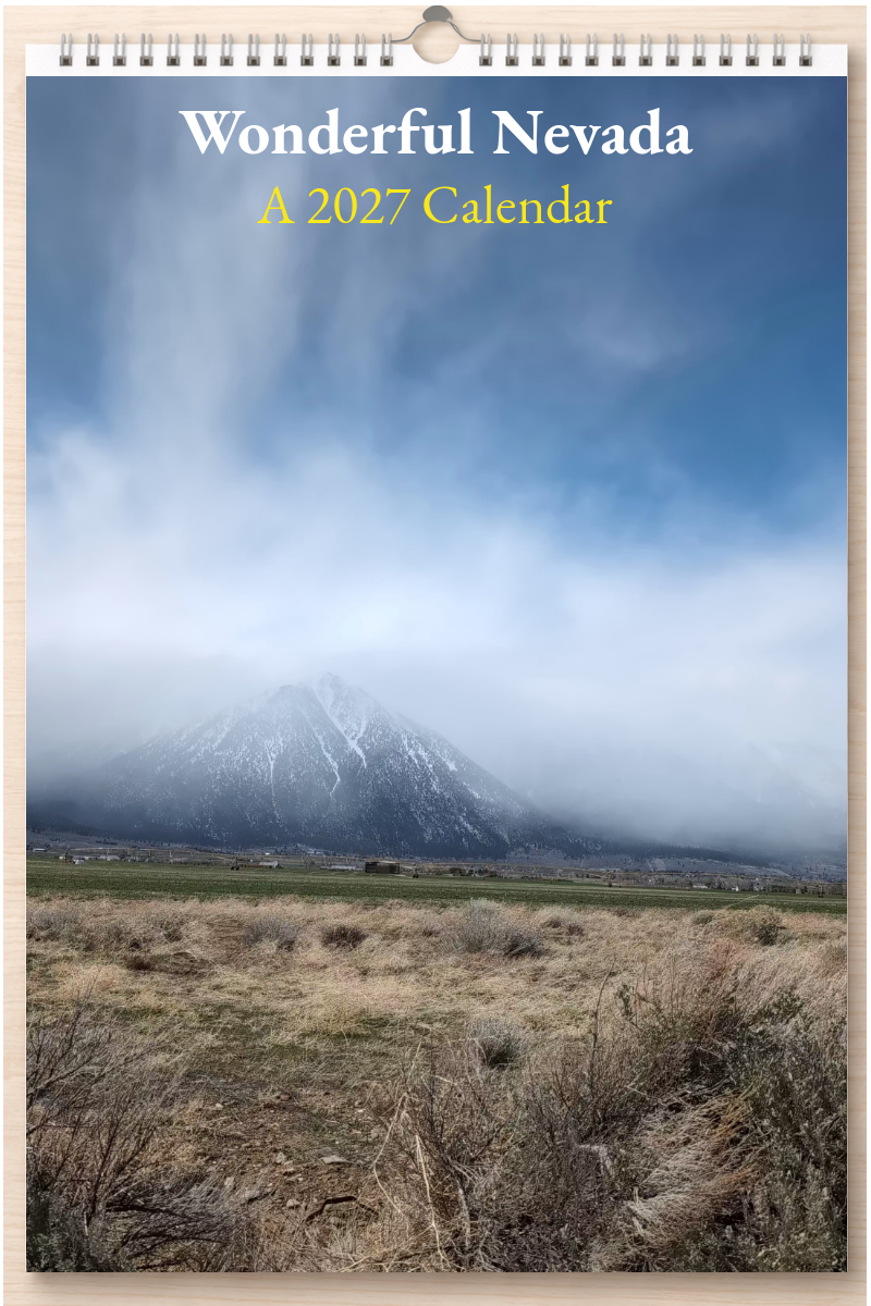 Wonderful Nevada: A 2027 Calendar
