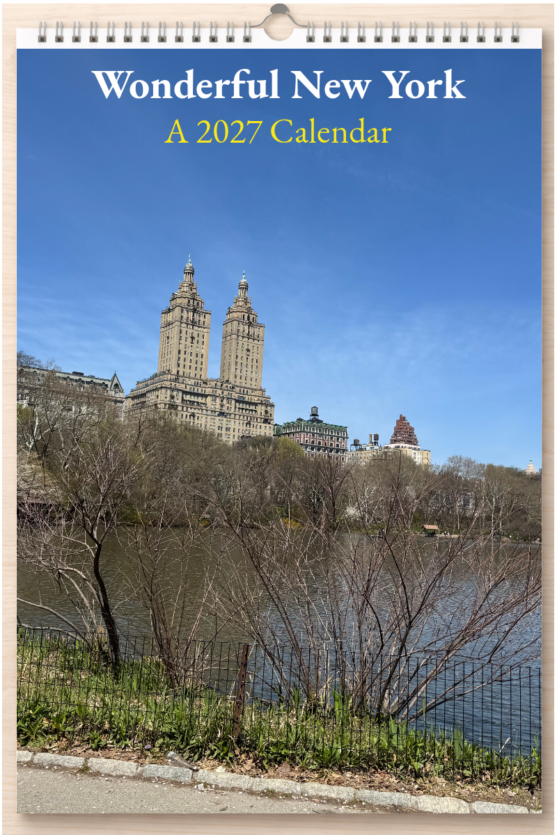 Wonderful New York: A 2027 Calendar