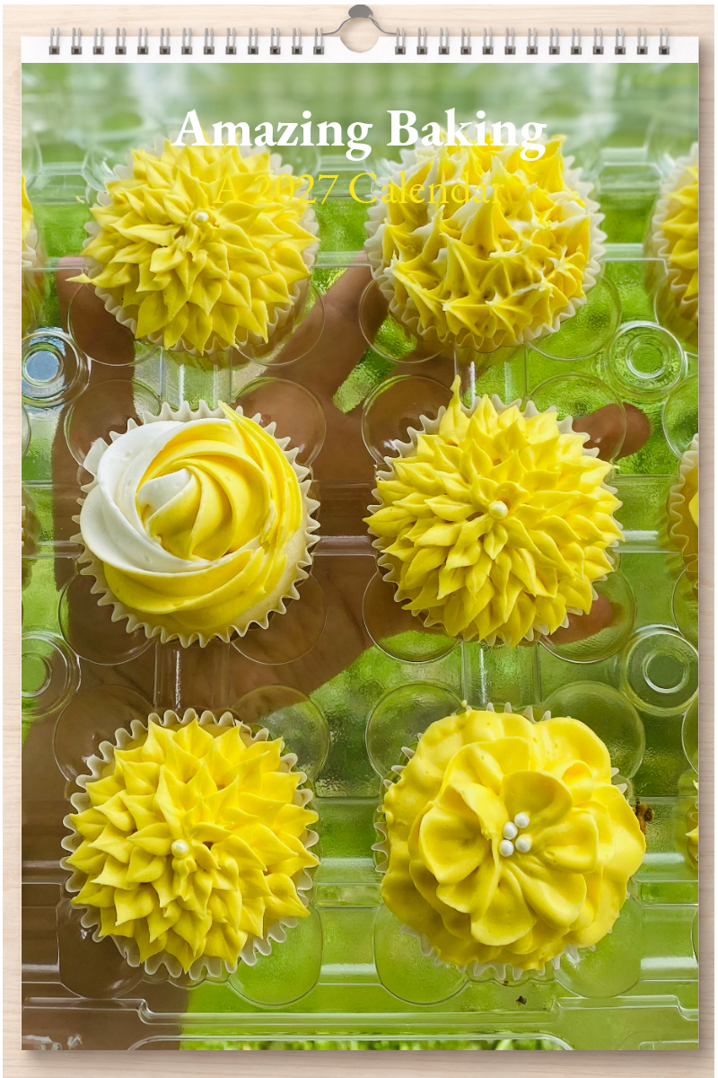 Amazing Baking: A 2027 Calendar