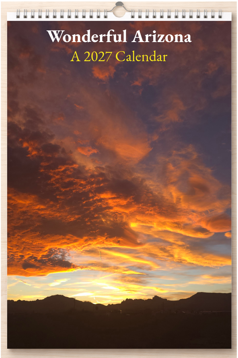 Wonderful Arizona: A 2027 Calendar