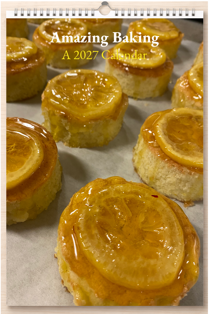 Amazing Baking: A 2027 Calendar