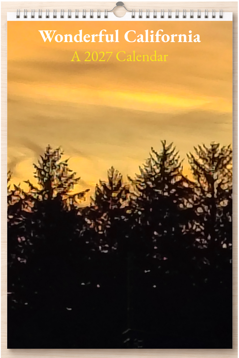 Wonderful California: A 2027 Calendar
