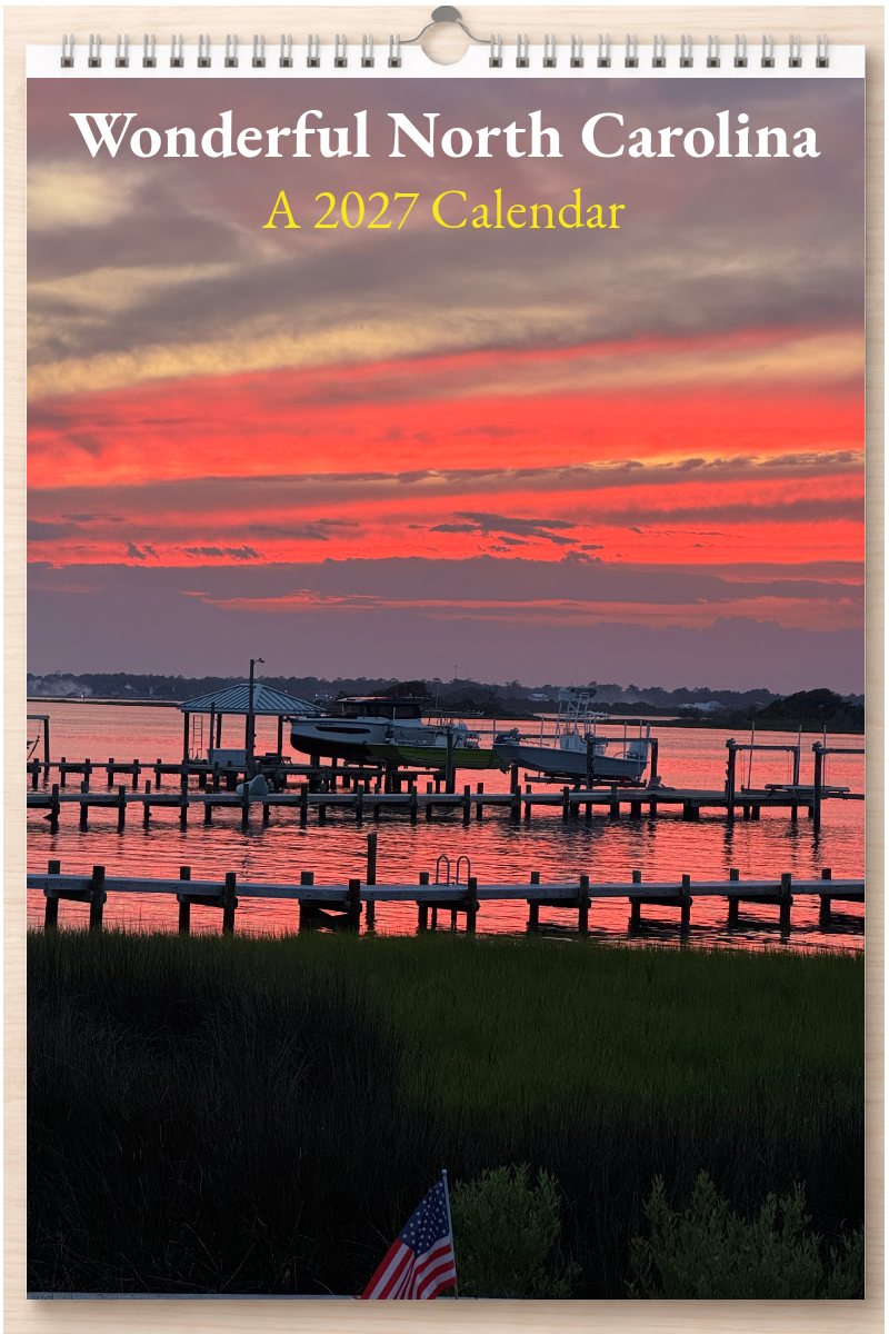 Wonderful North Carolina: A 2027 Calendar