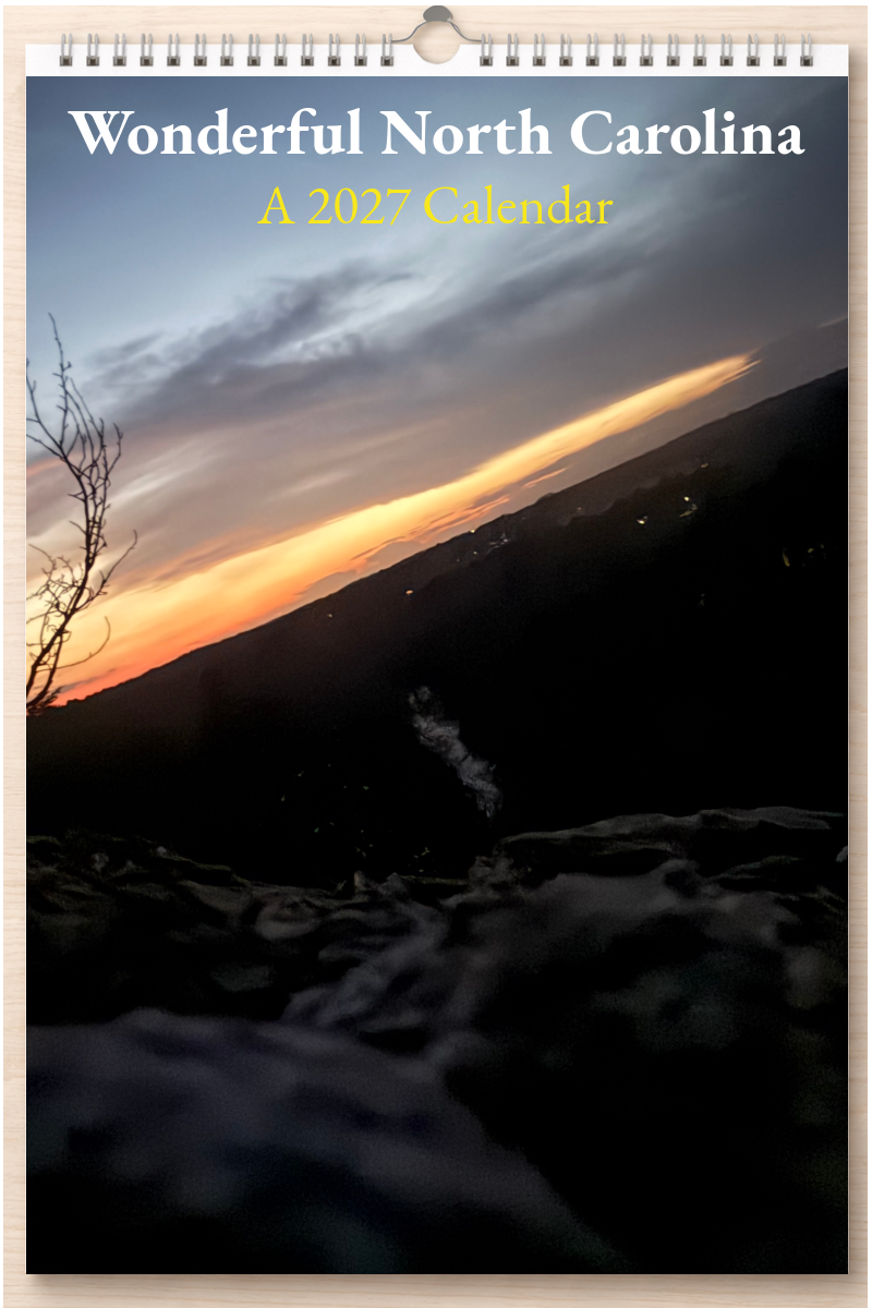 Wonderful North Carolina: A 2027 Calendar