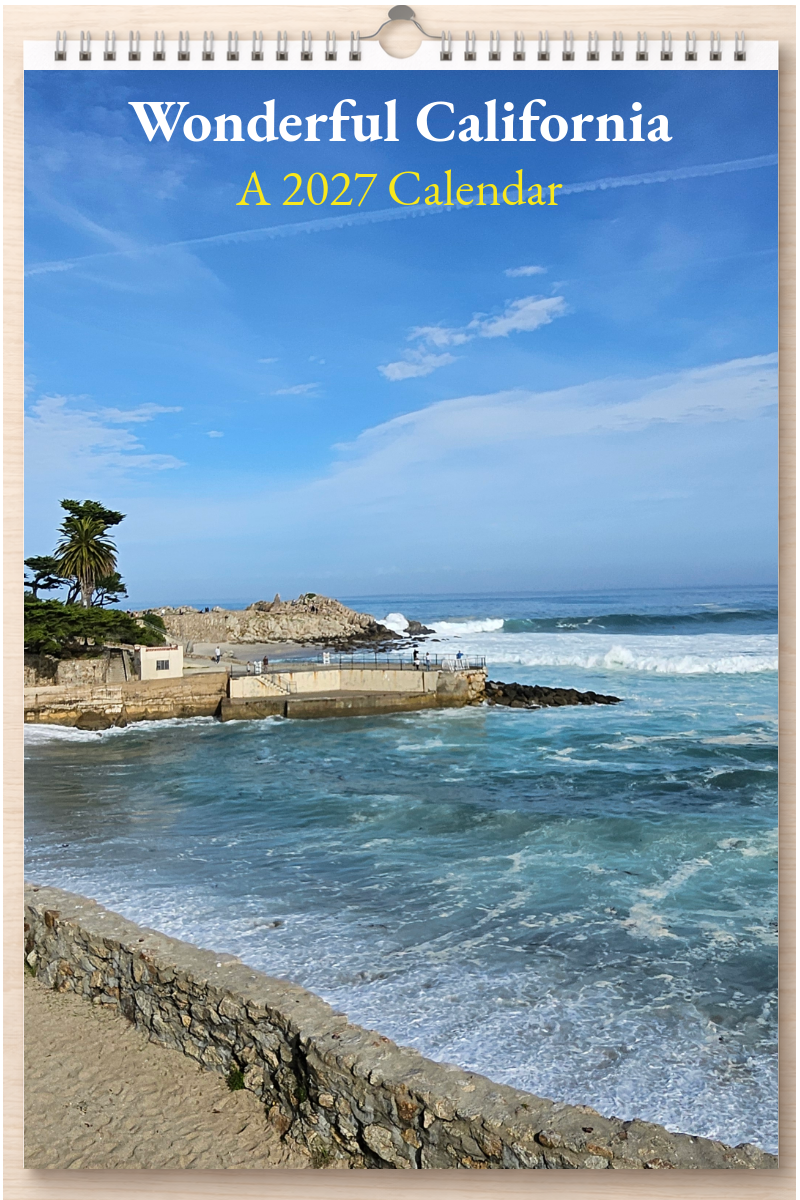 Wonderful California: A 2027 Calendar