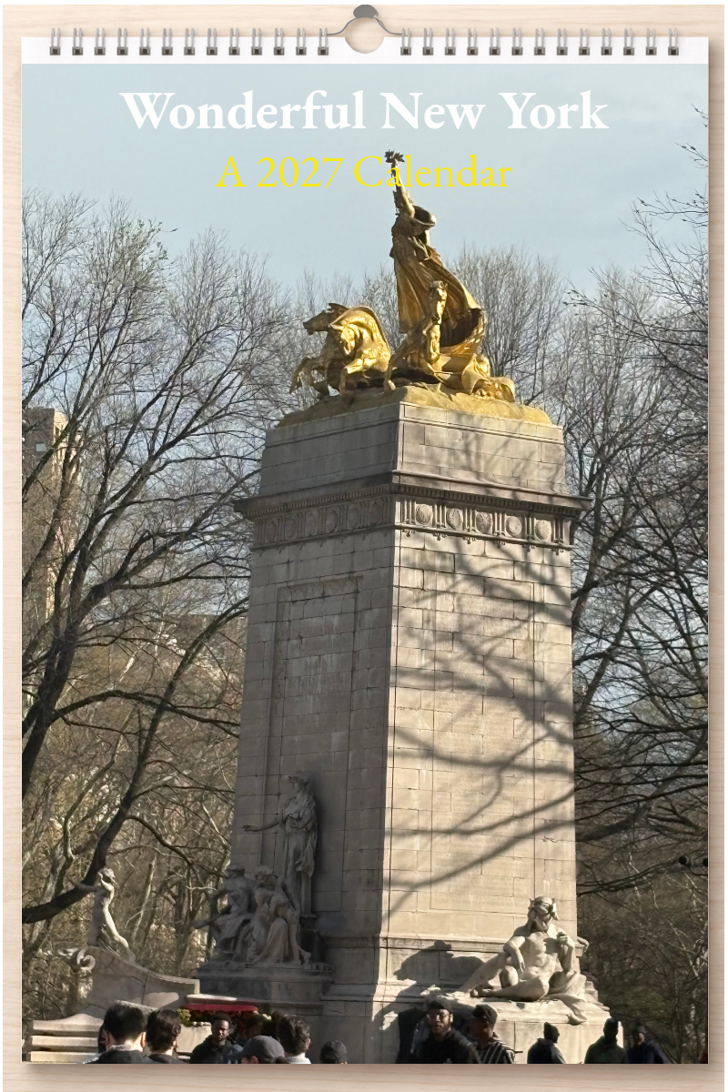 Wonderful New York: A 2027 Calendar