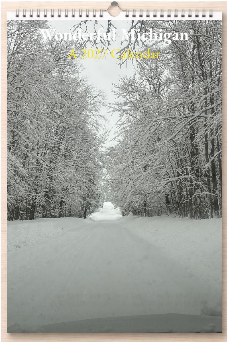 Wonderful Michigan: A 2027 Calendar