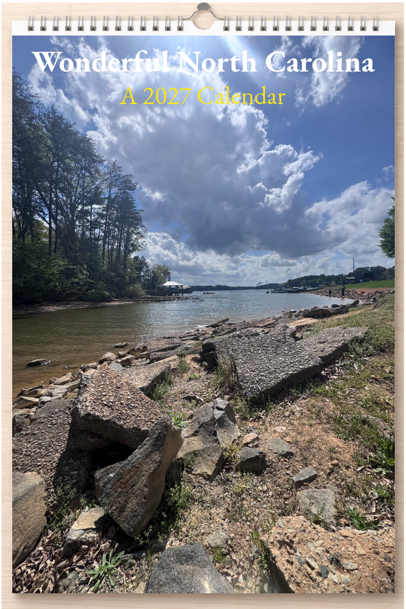 Wonderful North Carolina: A 2027 Calendar
