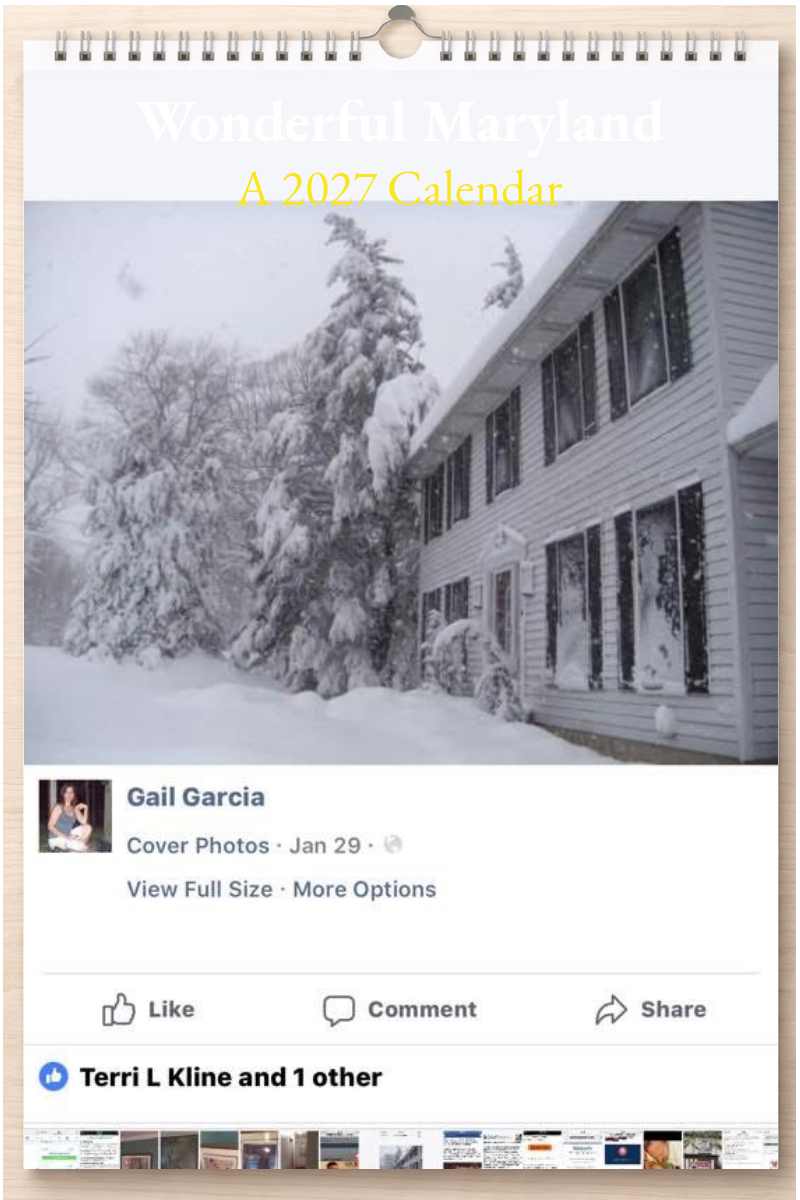 Wonderful Maryland: A 2027 Calendar