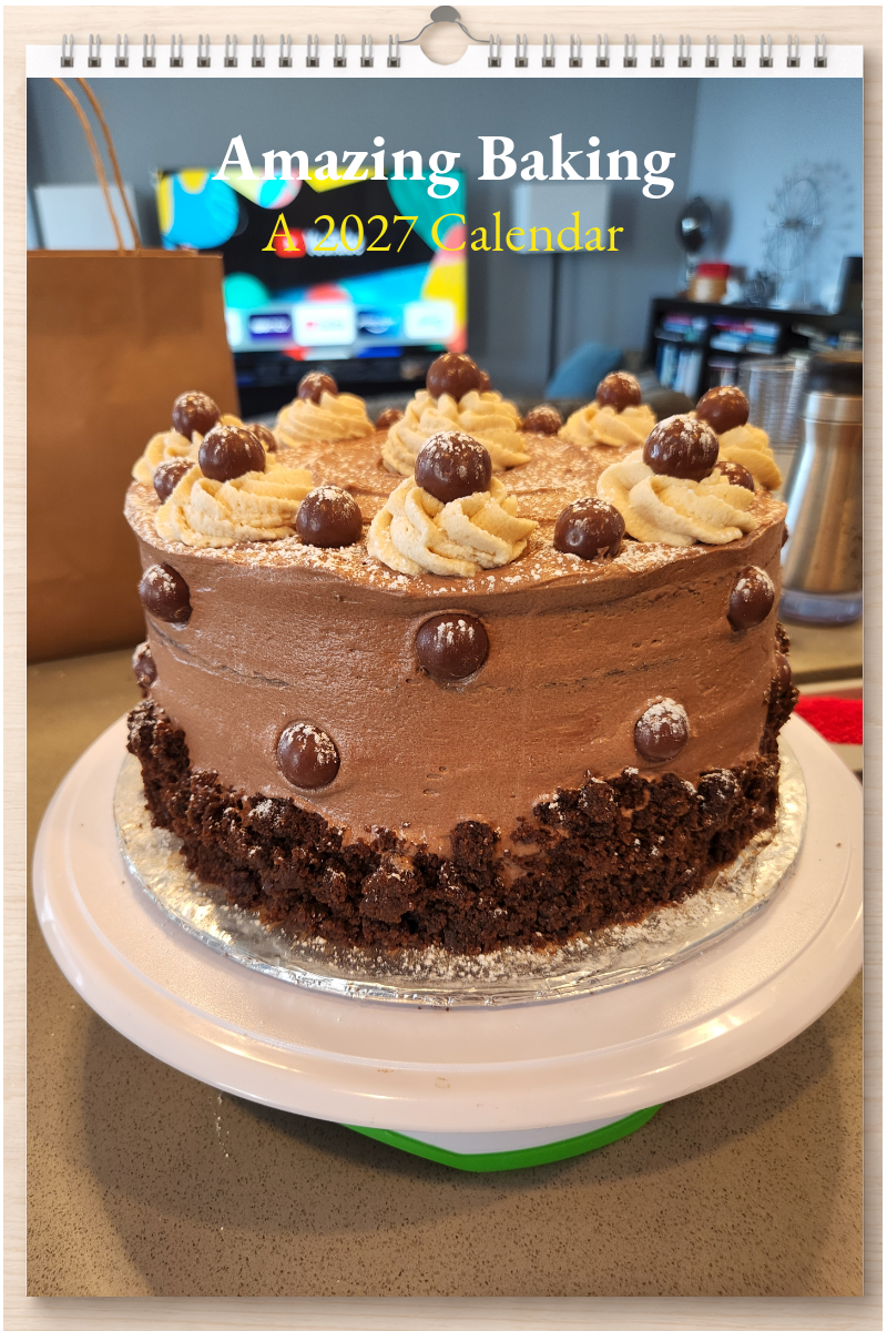 Amazing Baking: A 2027 Calendar