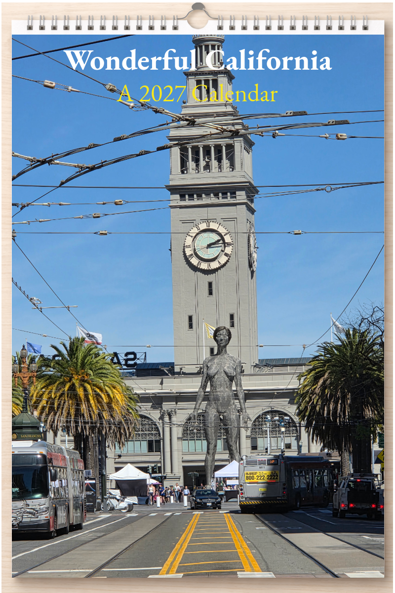 Wonderful California: A 2027 Calendar