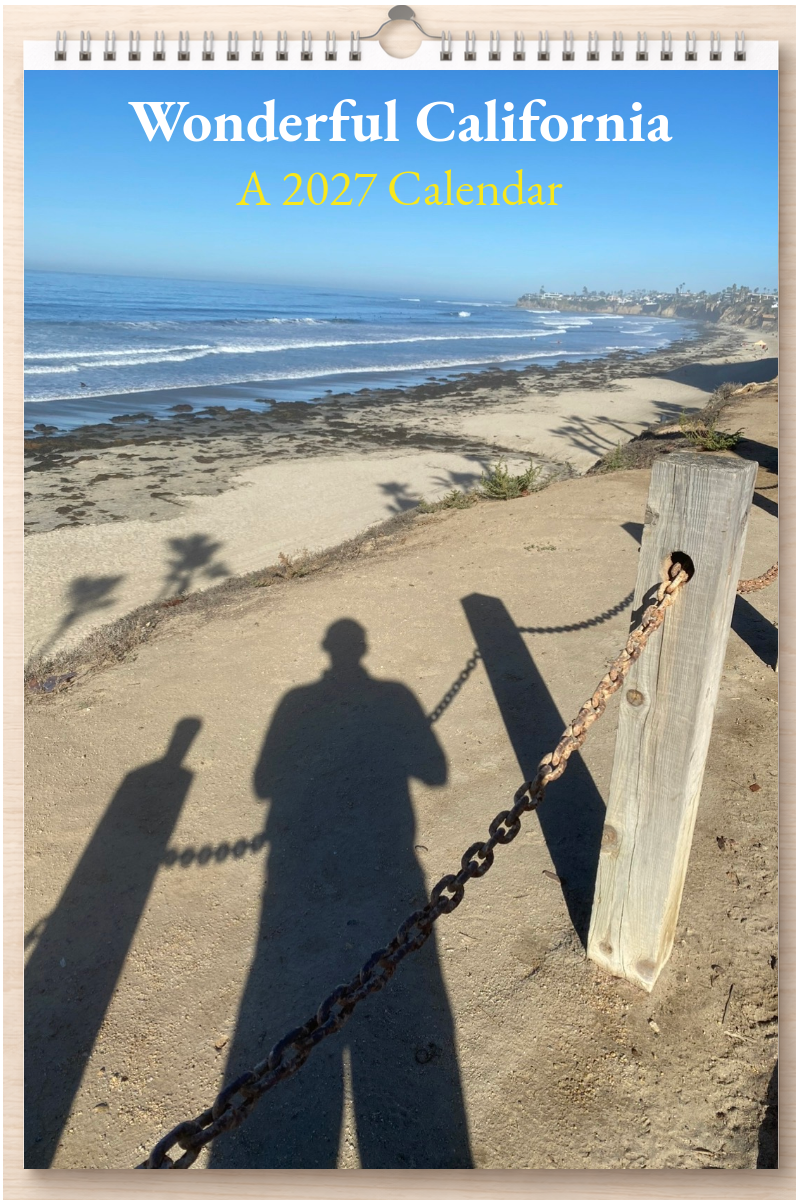Wonderful California: A 2027 Calendar