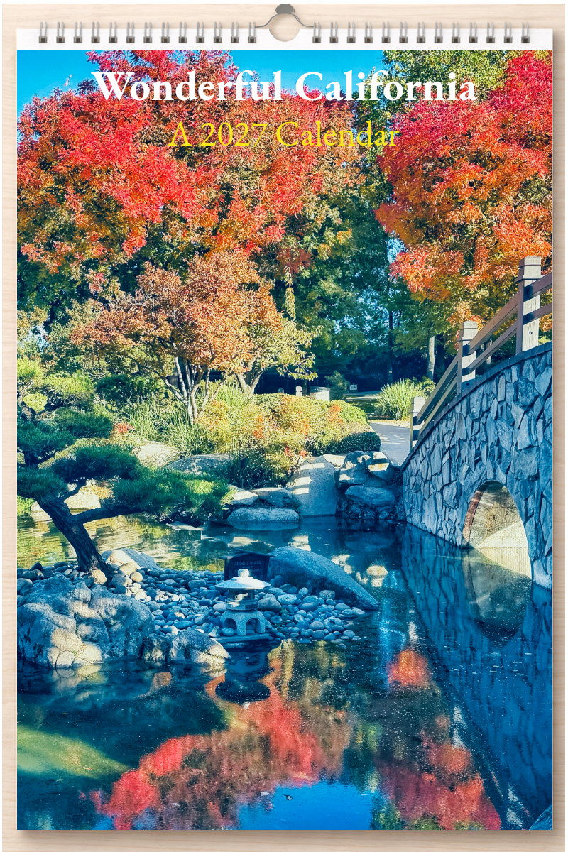 Wonderful California: A 2027 Calendar