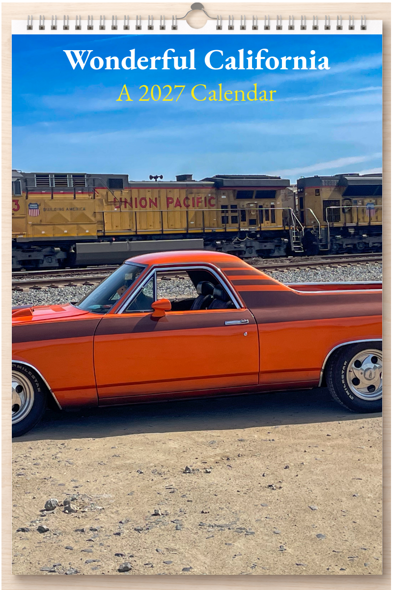 Wonderful California: A 2027 Calendar